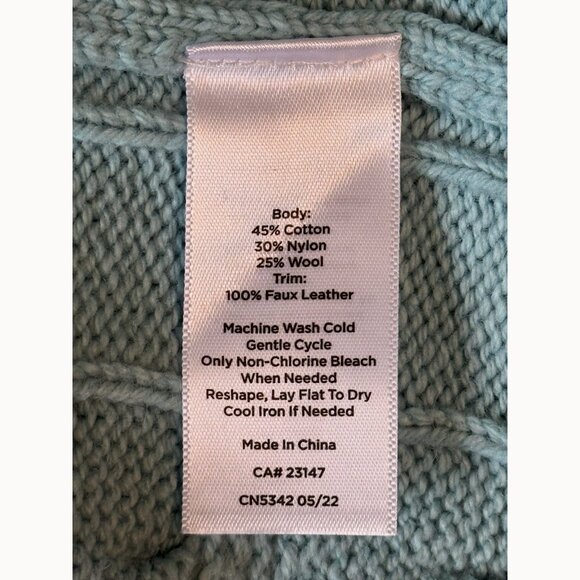 Talbots Women’s Cable Knit Shawl Collar Cardigan XL Cottage Coastal Grandmother - Picture 9 of 11